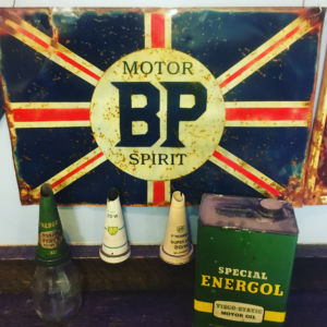 BP British Petroleum Gas sign